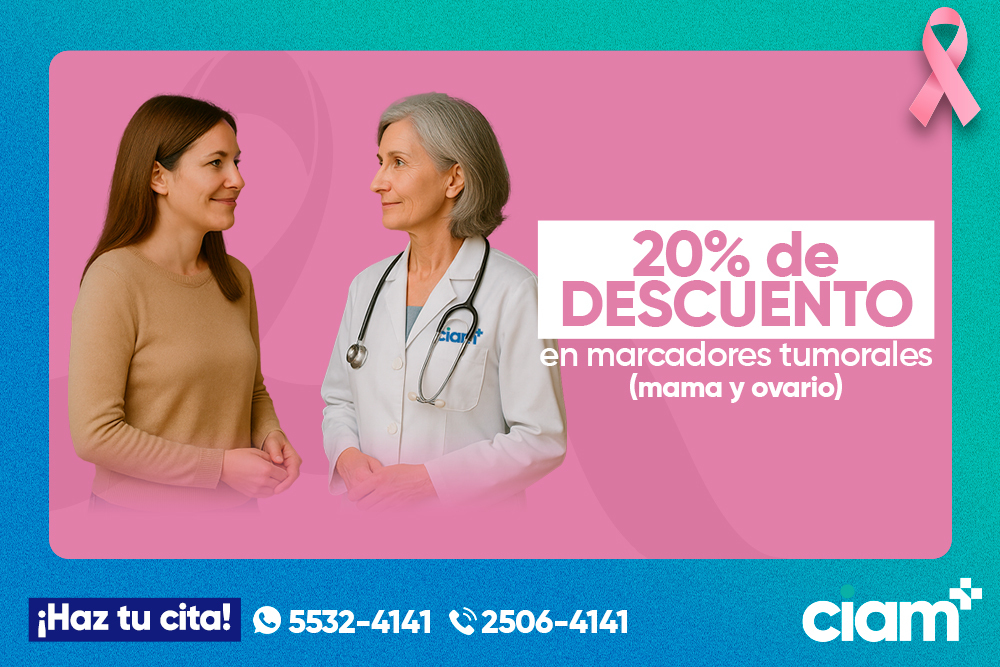 Promoción Mes Cáncer de Mama con ciam